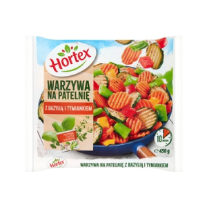 WARZYWA NA PATELNIĘ BAZYL I TYMIAN 450G HORTEX