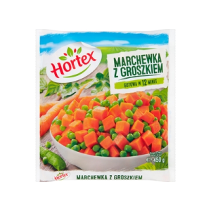 MARCHEW Z GROSZKIEM 450G HORTEX