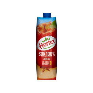 SOK HORTEX 1L JABŁKO KARTON