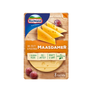 SER ŻÓŁTY MAASDAMER 135G PLASTRY HOCHLAND