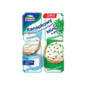 SEREK KANAP MINI 2*ŚMIET 2*SZCZYP 4*30G HOCHLAND