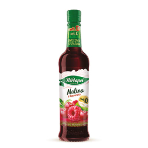 SYROP OWOC SPIŻ 420ML MALINA ŻURAWINA HERBAPOL