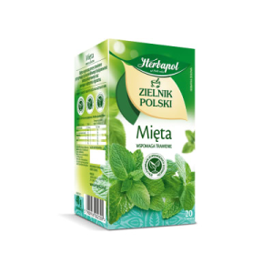 HERBATA ZIELNIK MIĘTA 20*2G HERBAPOL