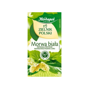 HERBATA ZIELNIK MORWA 20T 40G HERBAPOL