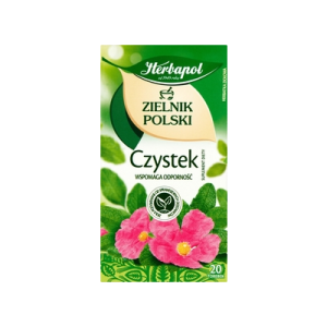 HERBATA ZIELNIK PL CZYSTEK 20T HERBAPOL