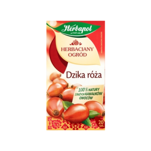HERBATA EXP HERBACIANY OGRÓD DZIKA RÓŻA 20*4G HERBAPOL