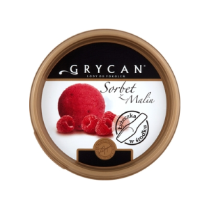 KUBEK SORBET MALINOWY 125ML GRYCAN