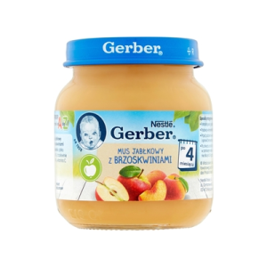 OWOCE MUS JABŁ BRZOS 125G GERBER