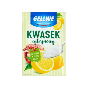 KWASEK CYTRYNOWY 20G GELLWE