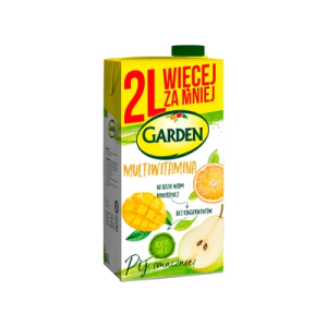 NAPÓJ GARDEN 1L MULTIWITAMINA 12WITAMIN +1L GRATIS