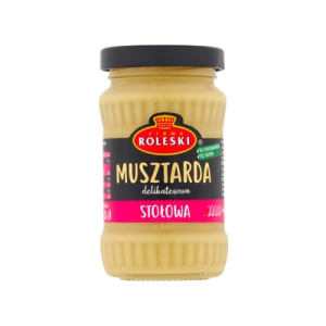 MUSZTARDA STOŁOWA 180G ROLESKI