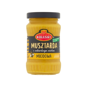 MUSZTARDA MIODOWA 180G ROLESKI