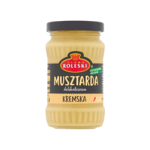 MUSZTARDA KREMSKA 180G ROLESKI