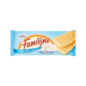 WAFLE FAMILIJNE KOKOS 180G JUTRZENKA