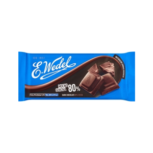 CZEKOLADA MOCNO GORZKA 80% 80G WEDEL