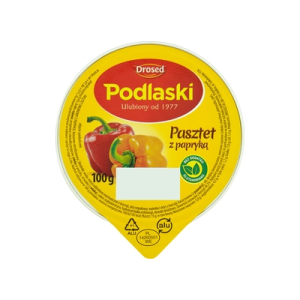PASZTET PODL DRÓB PAPRYKA 100G DROSED
