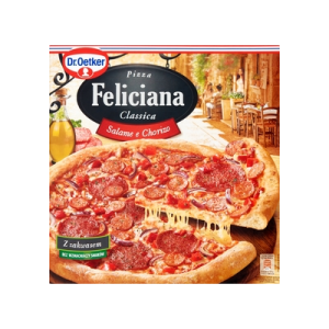 PIZZA FELICIANA SALAME E CHORIZO 320G DR OETKER