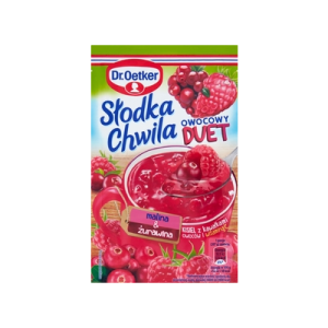 KISIEL DR OETKER SŁ CHWILA DUET MALINA ŻURAWINA 32G