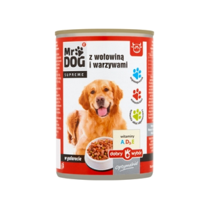 KARMA PIES MR DOG WOŁ-WARZ PUSZKA 415G DW