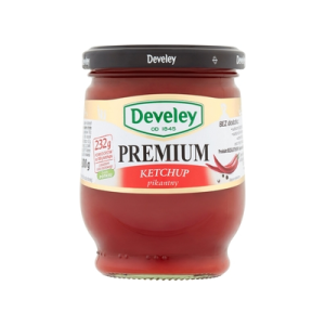 KETCHUP PREMIUM PIKANTNY 300G SŁOIK DEVELEY