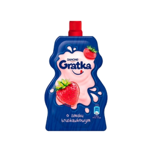 DESER MLECZNY GRATKA TRUSKAWKA 65G DANONE