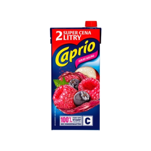 NAPÓJ CAPRIO 2L JABŁKO MALINA KART MASPEX