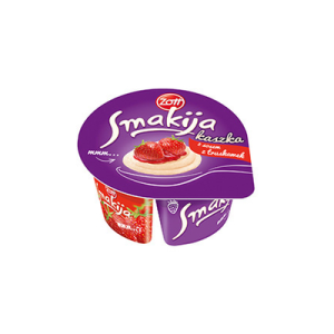 KASZKA SMAKIJA Z SOSEM Z TRUSKAWKOWYM 130G ZOTT