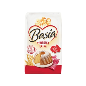 MĄKA TORTOWA EXTRA TYP405 1KG BASIA