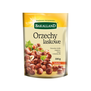 ORZECHY LASKOWE 100G BAKALLAND