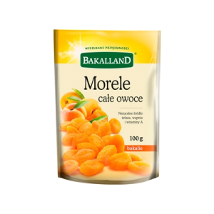 MORELE SUSZONE 100G BAKALLAND