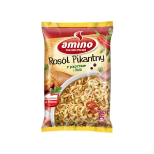 ZUPA AMINO NUDLE ROSÓŁ PIKANTNY 58G UNILEVER