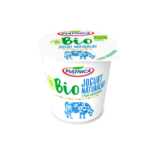 JOGURT NATURALNY BIO 140G PIĄTNICA