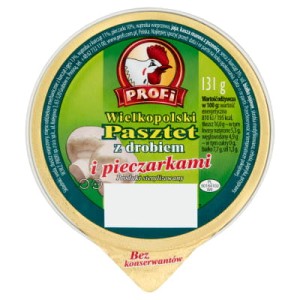 PASZTET WIELK PIECZARKA 131G PROFI