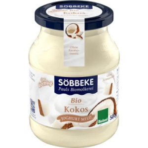 JOGURT KOKOSOWY 7,5% TŁ BIO SŁOIK 500G SOBBEKE