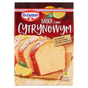 CIASTO BABKA CYTRYNOWA 375G DR OETKER