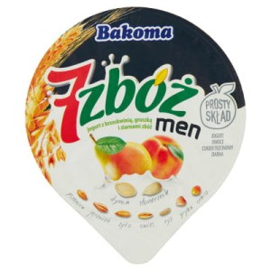 JOGURT 7 ZBÓŻ MEN BRZOSK GRUSZKA 300G BAKOMA