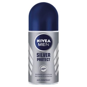 NIVEA DEO ROLL-ON SILVER/MEN 50ML