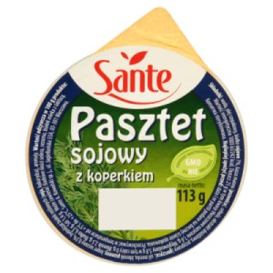 PASZTET SOJ Z KOPER 115G SANTE