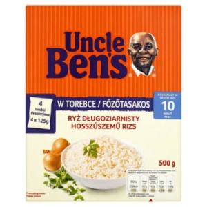 RYŻ UNCLE BEN'S 4*125G TOREBKA