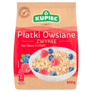 PŁATKI OWSIANE 400G KUPIEC