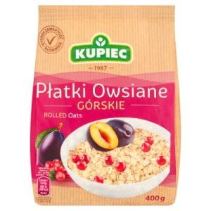 PŁATKI OWSIANE GÓRSKIE 400G KUPIEC