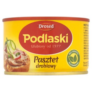 PASZTET PODLASKI DRÓB 155G DROSED