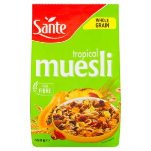 MUSLI TROPIKALNE 350G SANTE