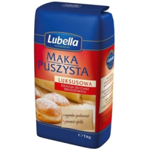 MĄKA LUKSUSOWA LUBELLA 1KG PUSZYSTA