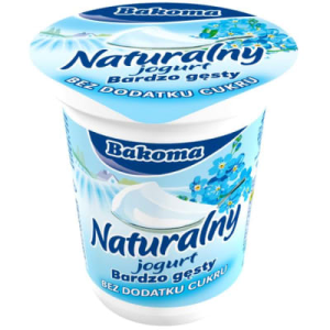 JOGURT NATURALNY 370G BAKOMA