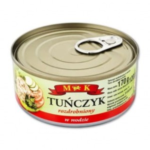 TUŃCZYK ROZDR SOS WŁASNY 170G MK