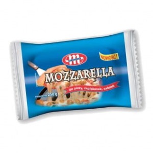 SER MOZZARELLA KAWAŁKI 250G MLEKOVITA