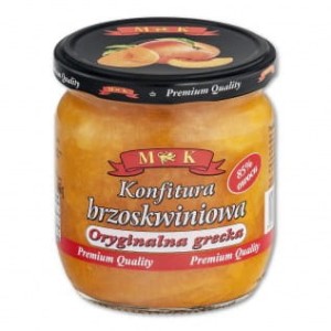 KONFITURA BRZOSKWINIA 446G M&K