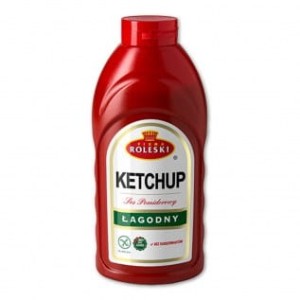 KETCHUP ROLESKI ŁAGODNY 1KG BUT PLAST