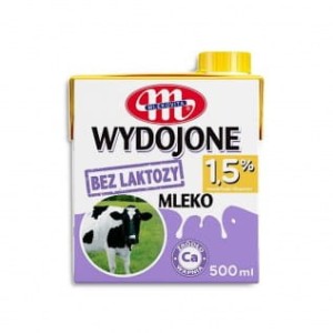 MLEKO UHT 1,5% WYDOJONE B/LAKT 500ML MLEKOVITA